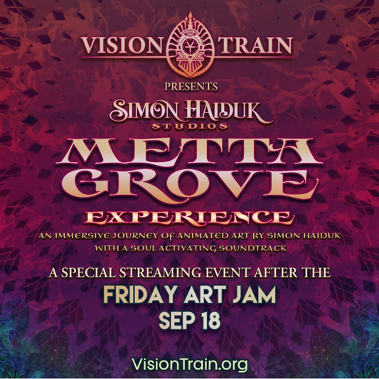 Metta Grove Experience with Simon Haiduk — Special Streaming on the Vision Train