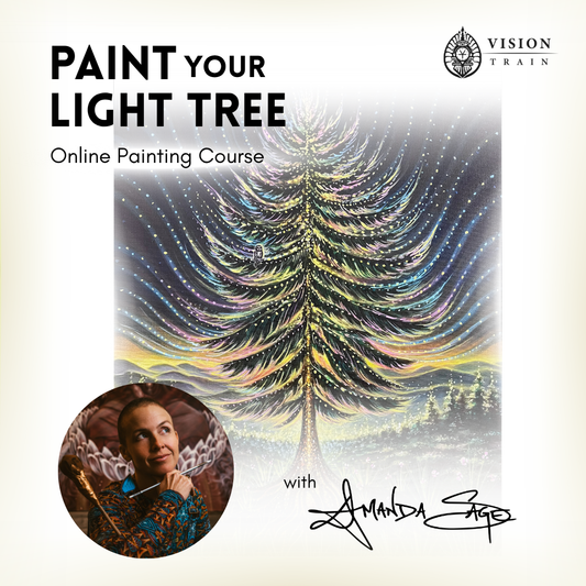 Paint Your Light Tree with Amanda Sage
