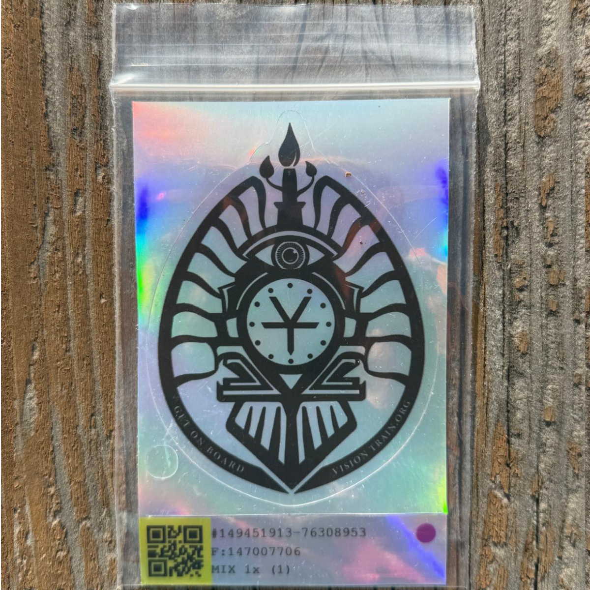 Vision Train - Holographic stickers