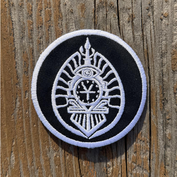 Vision Train - Black Embroidered patches